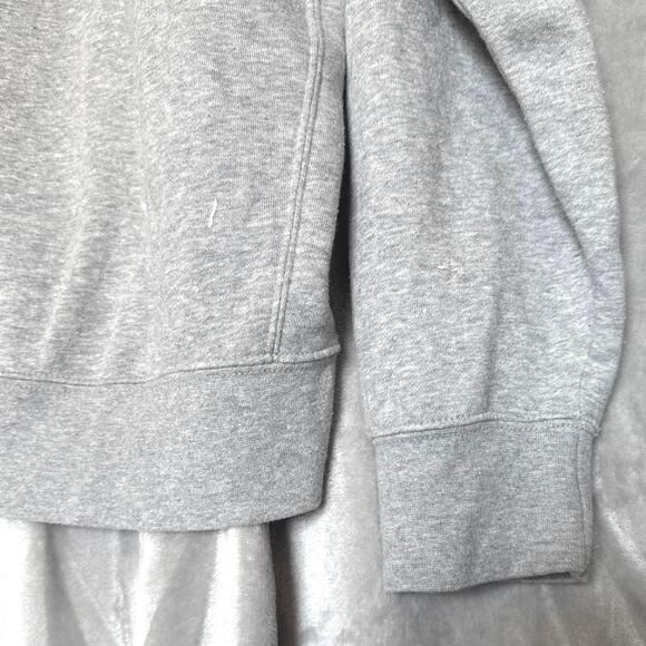 Nike Sportswear Just Do It Pullover Hoodie Mens Size XL Grey Heather - Picture 3 of 8